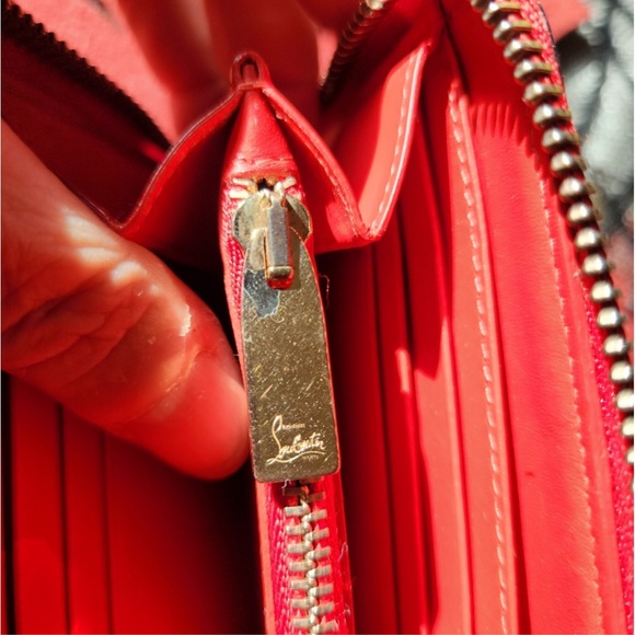 Authentic Louibuton Zipper Leather Wallet - Picture 12 of 14